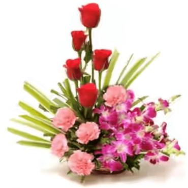BASKET MIX FLOWERS BASKET MIX FLOWERS...