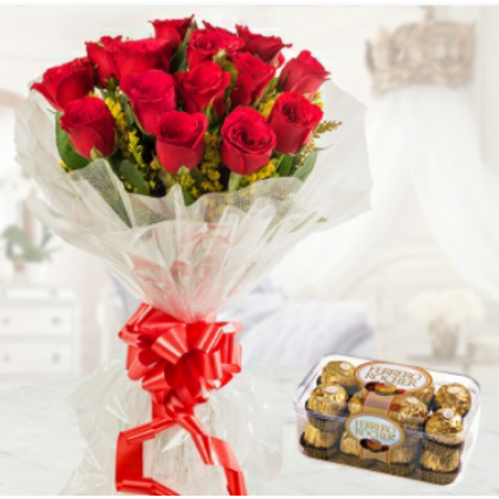 Red Rose and Ferrero...