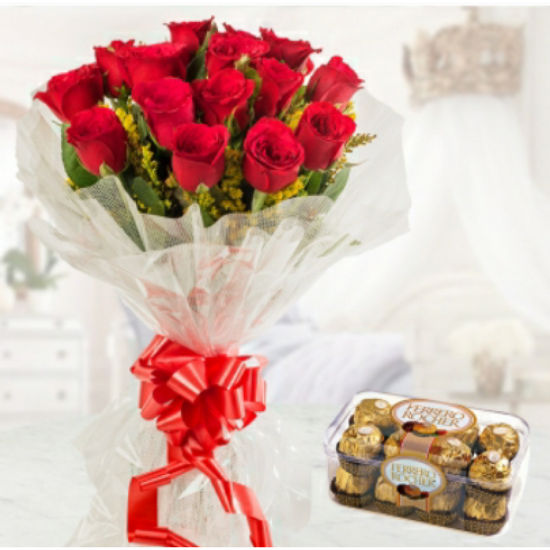 Red Rose and Ferrero Rocher’s