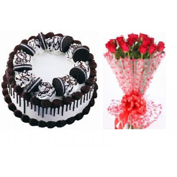 Flowers with Oreo