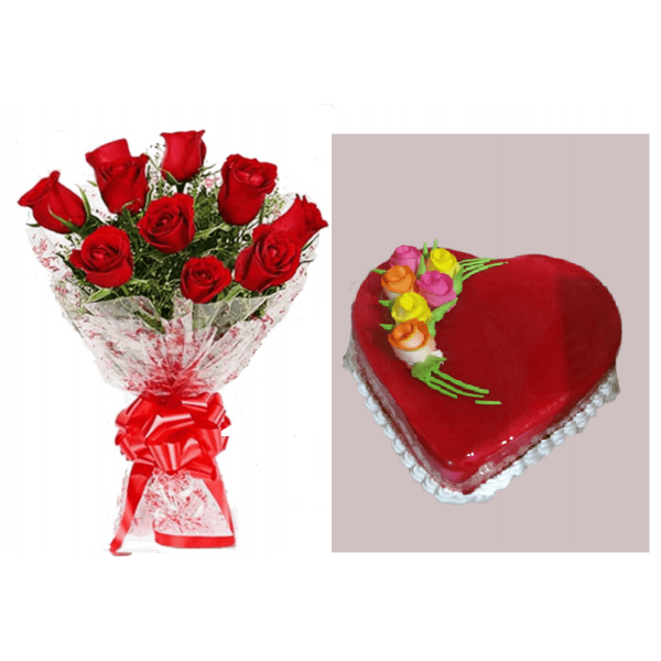 Heart Jelly Cakes With