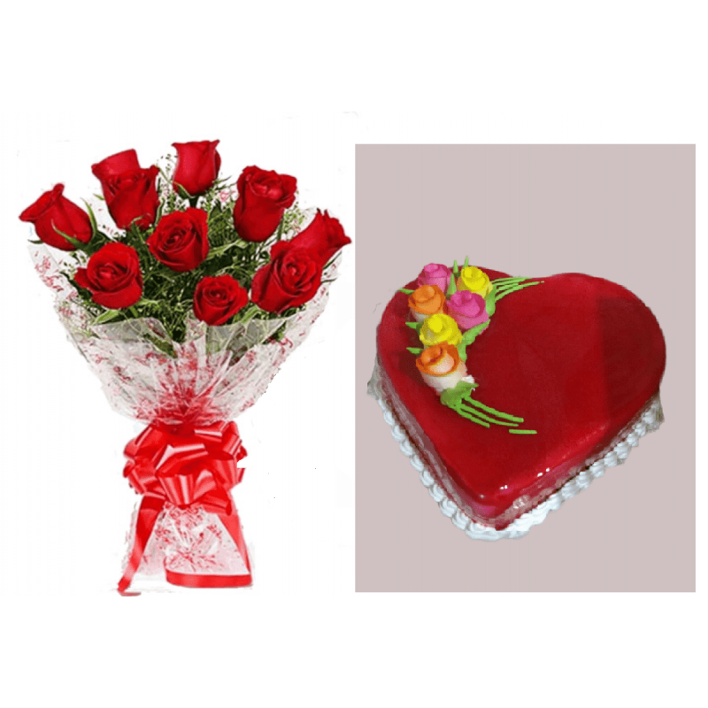 Heart Jelly Cakes With
