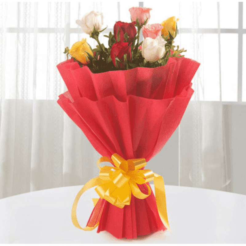 Valentine 8 Mix Rose