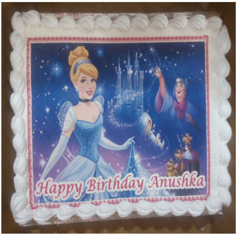 Photo cake vanilla 1 kg.