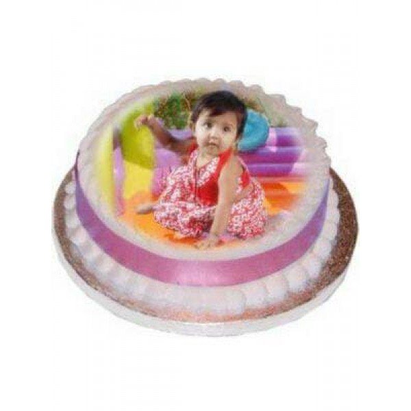 Photo Cake in Strawberry Flavours