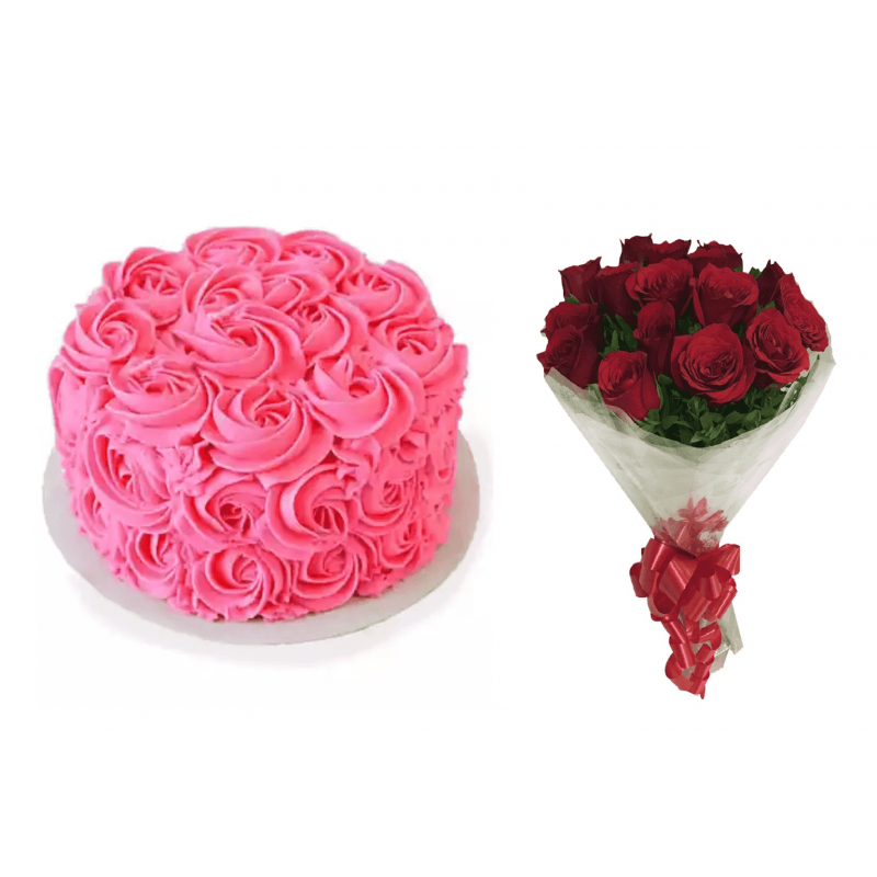 Rose N Rose Cake