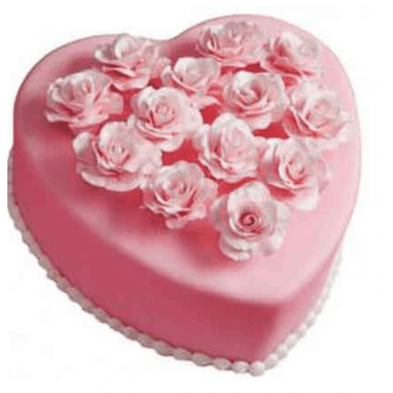 Pink Strawberry Cake