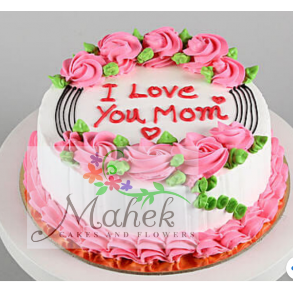 I Love You Mom Pineapple Cake