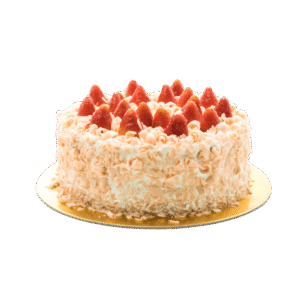Classic Heart vanilla with chocolate cake
