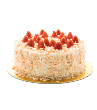 Classic Heart vanilla with chocolate cake