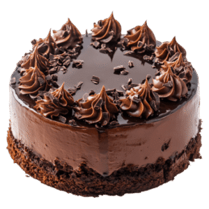Classic Heart vanilla with chocolate cake